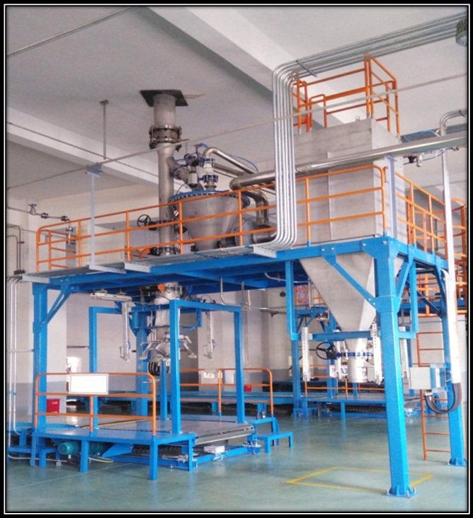Powder packing machine unit group